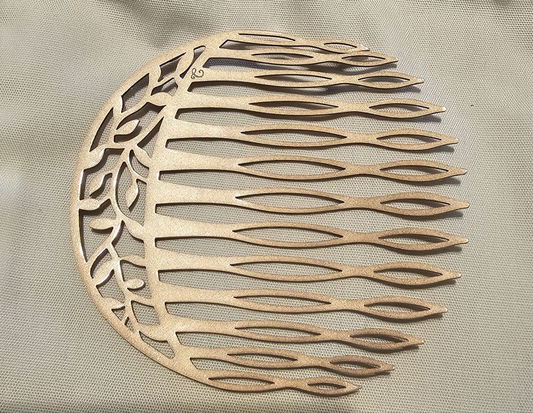 Complex Biz⭐コンプレックスビズ⭐ステンレスコーム（ブラウン）⭐コーム