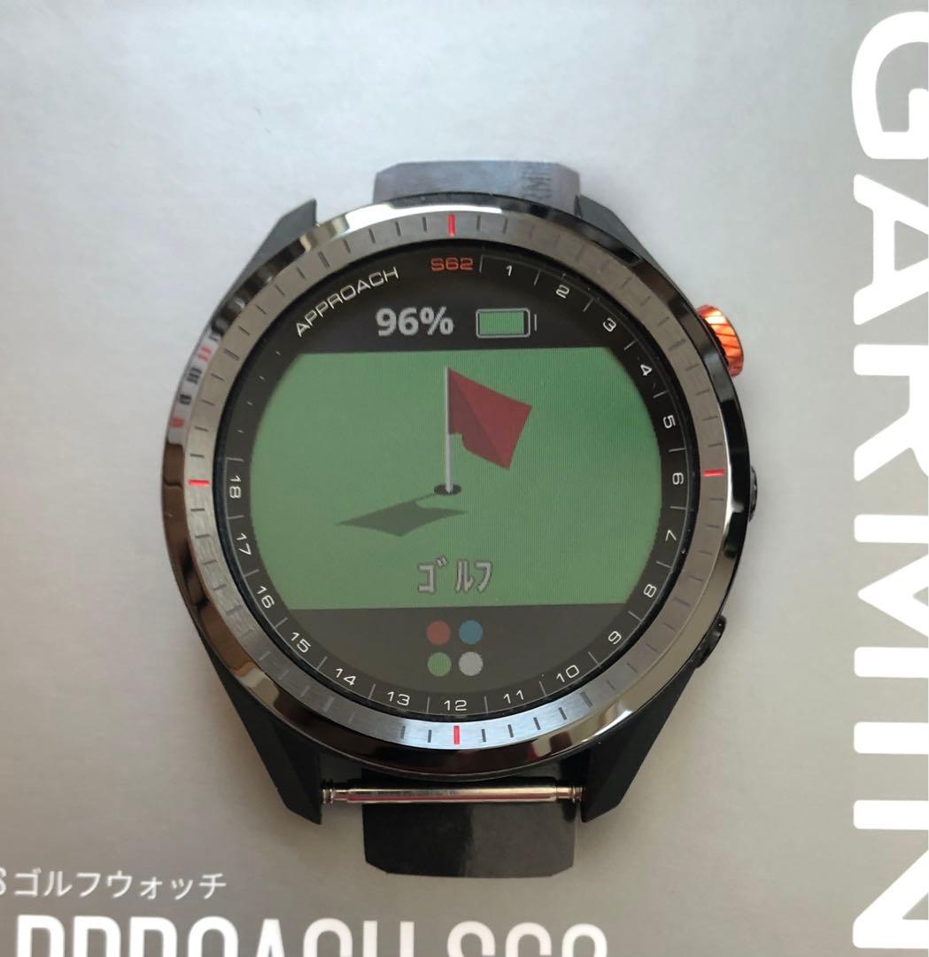 GARMIN Approach S62 Black ゴルフGPSナビ