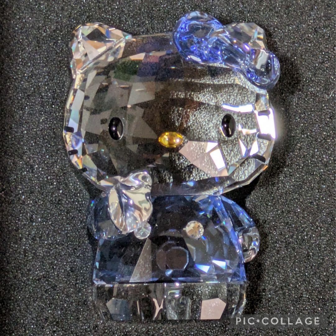 【希少】スワロフスキー　SWAROVSKI　キティ　置物