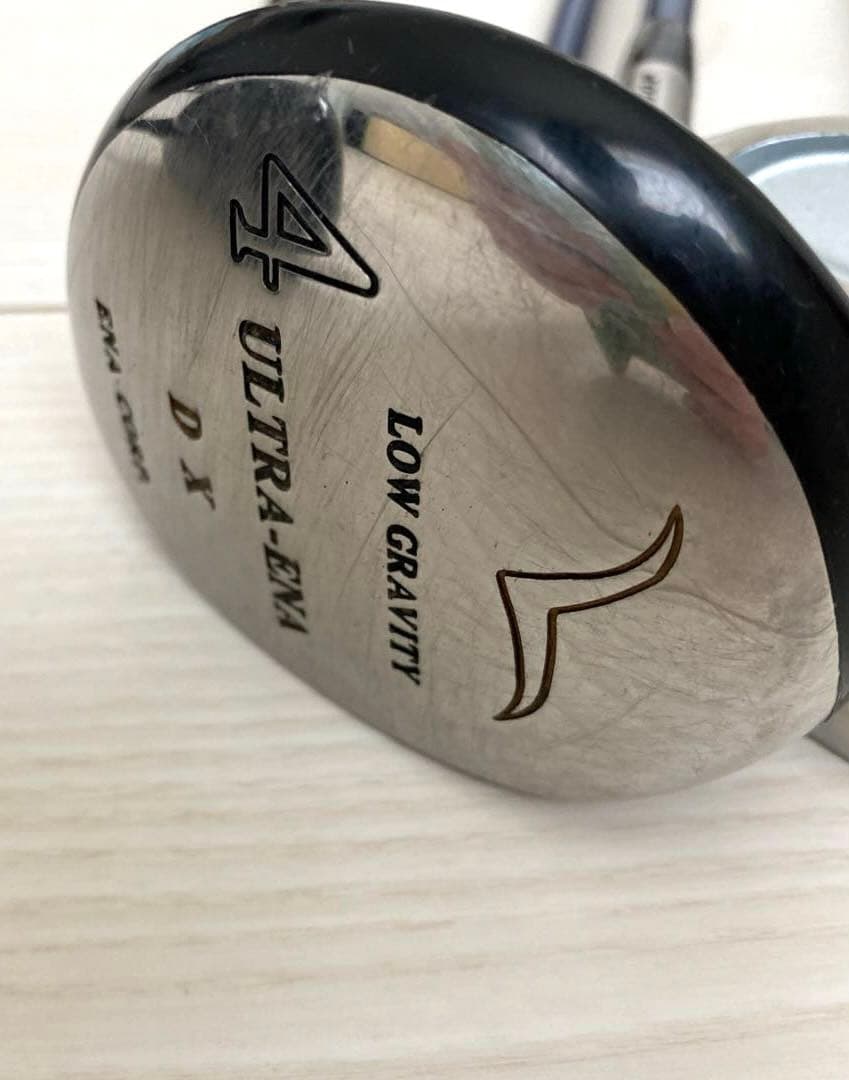 レディースゴルフクラブセット　バッグ、アイアンセット 9本 ドライバー 1本