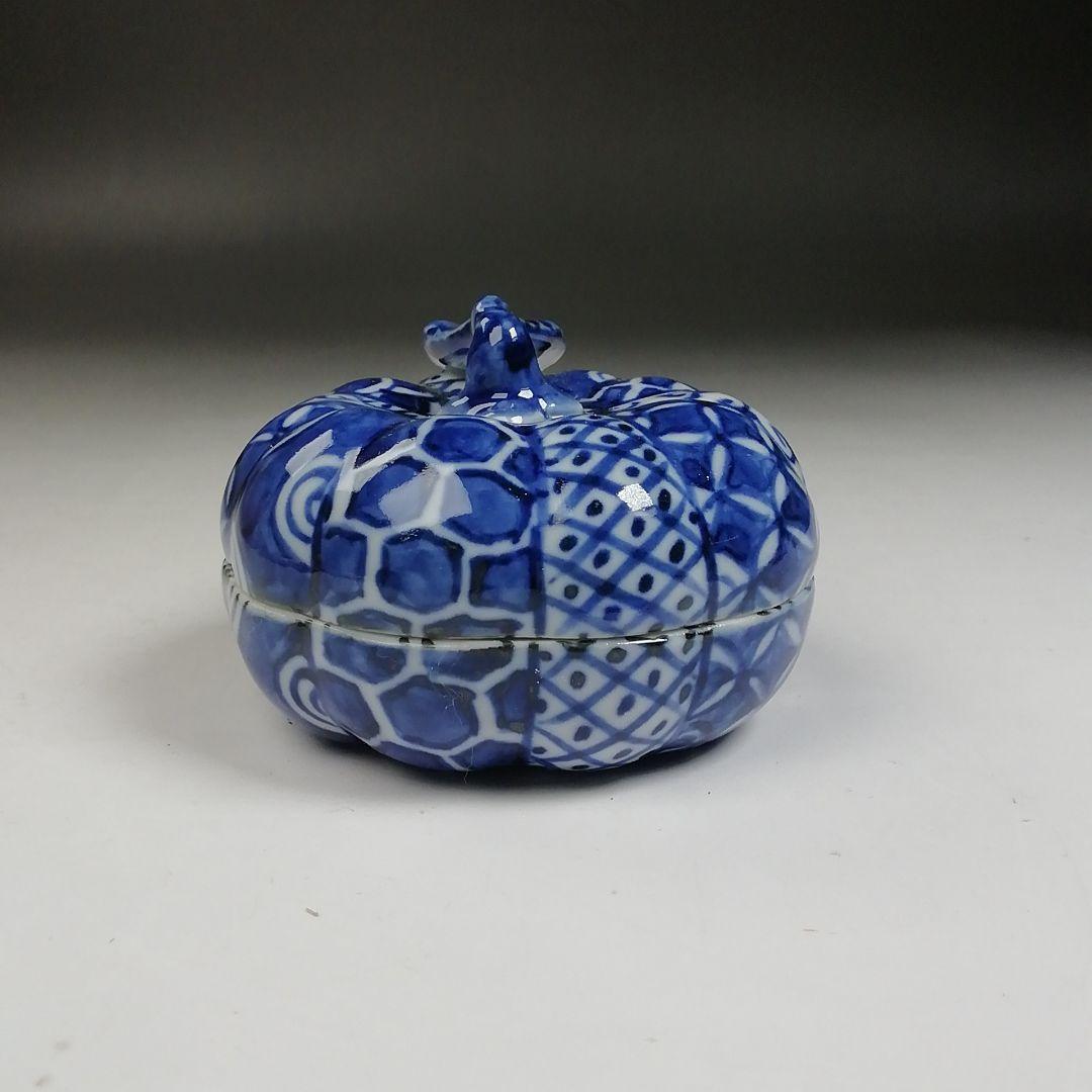 Ｗ９５　香合　『蜜柑　香合』『高野昭阿弥 造』　共箱　茶道具