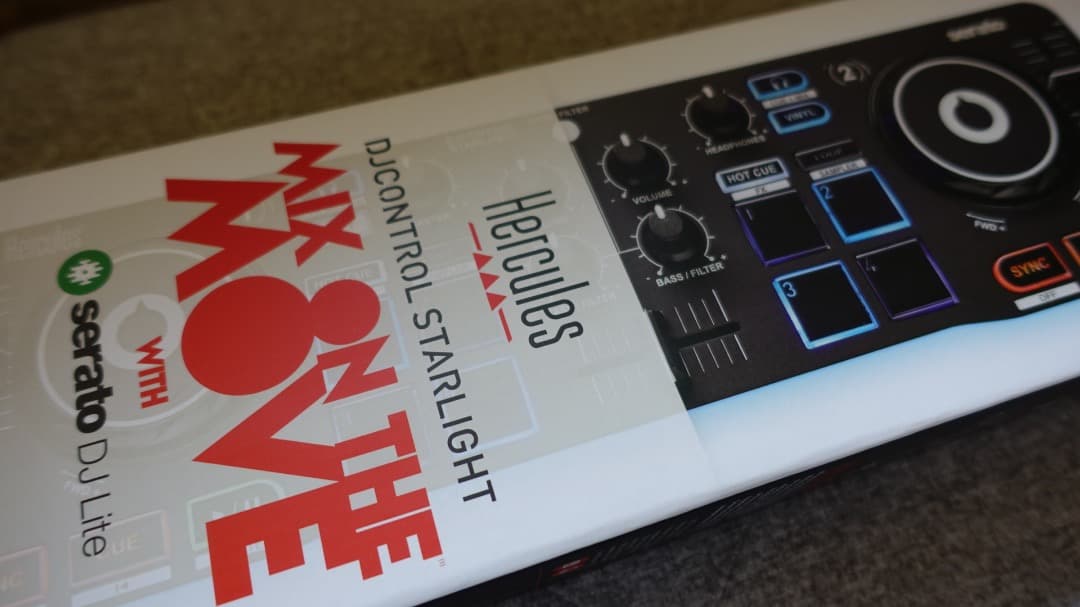 Hercules DJControl Starlight DJコントローラー