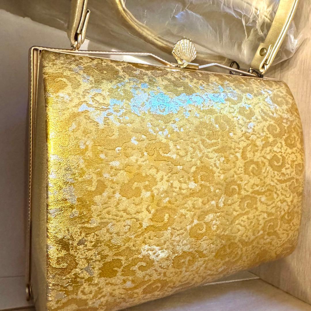 【新品】長期保管品　和装小物　草履バッグセット　卒業式　結婚式 ハンドバッグ