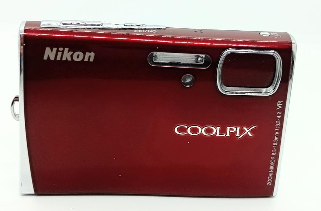 Nikon COOLPIX S51 8.1MP 3X zoom レッド 美品