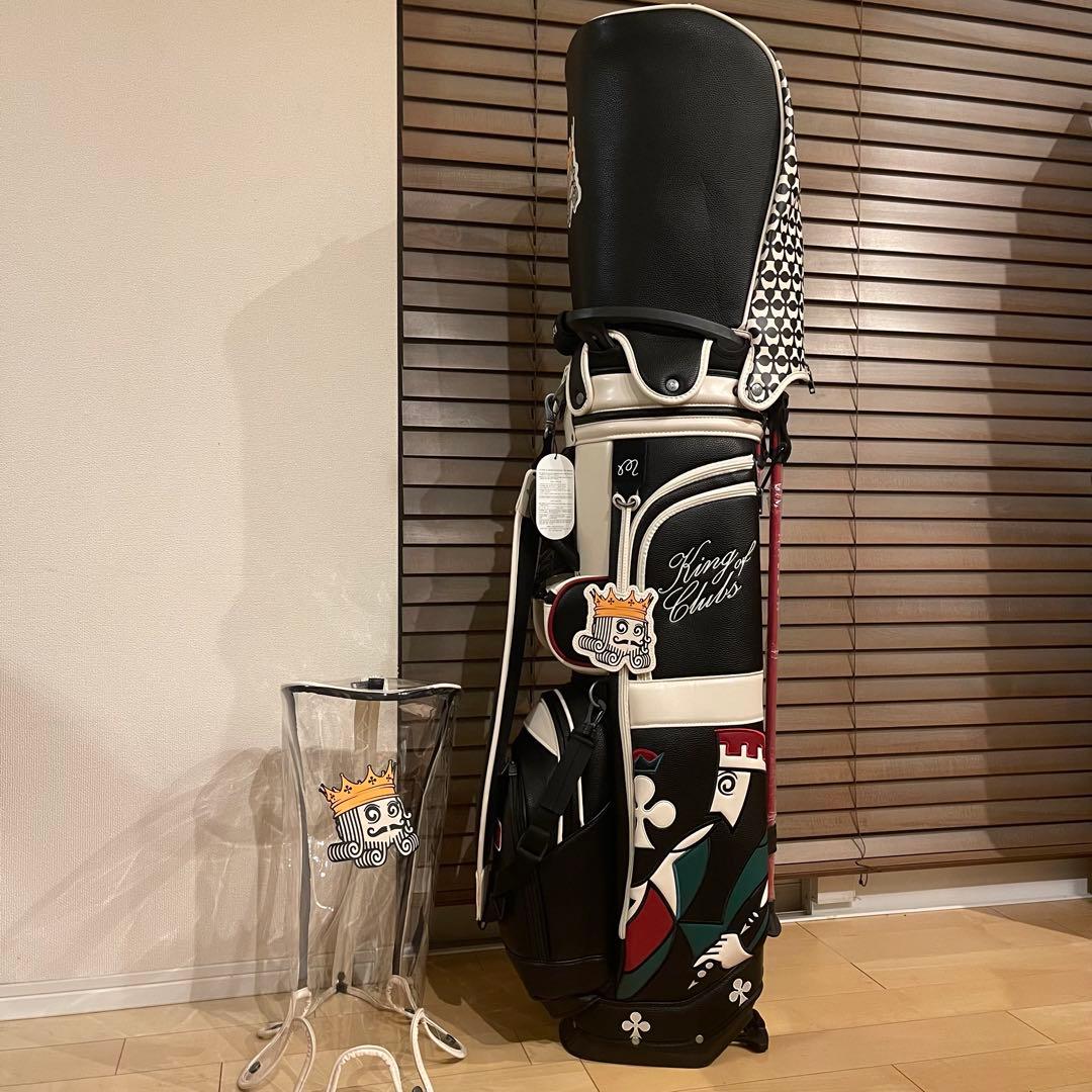 即発送 25新作 MALBON マルボンゴルフ キャディバッグ KING