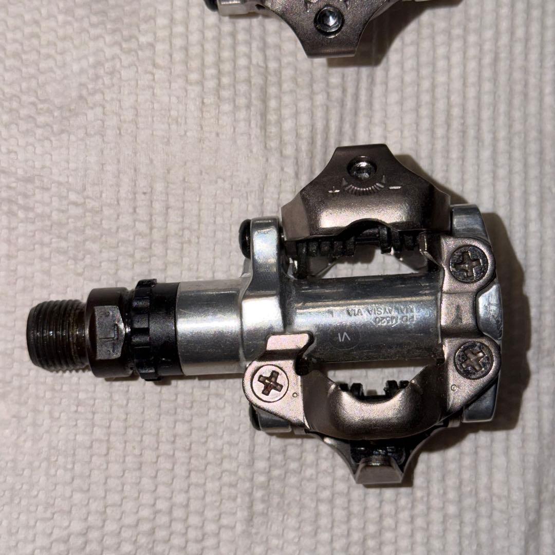 adidas velosamba white　SPDペダルセット