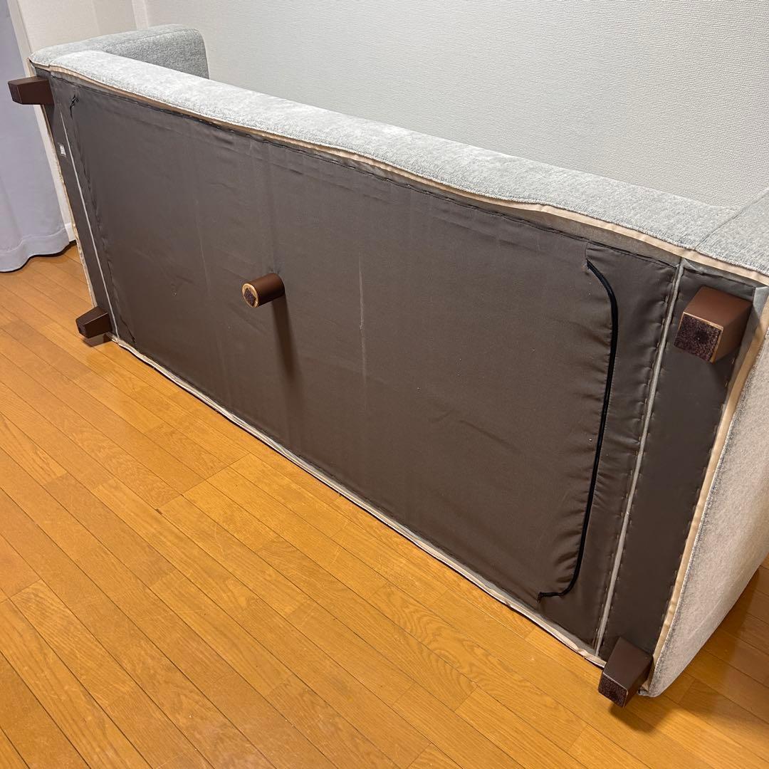 極美品✨引取25,000円引き　値下げ交渉可　定価１３万円　大川家具　３人掛け