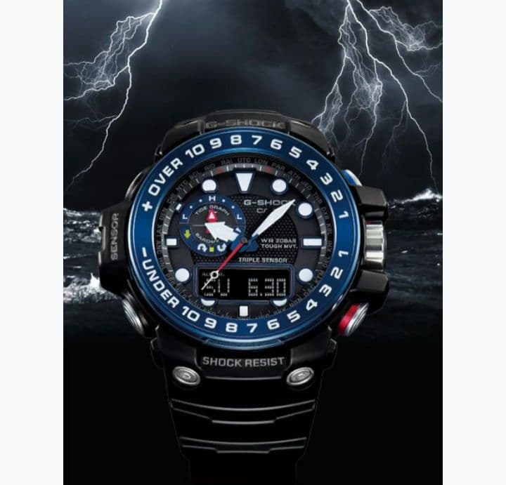 ジーショック 電波ソーラー ガルフマスター 高級上位モデル