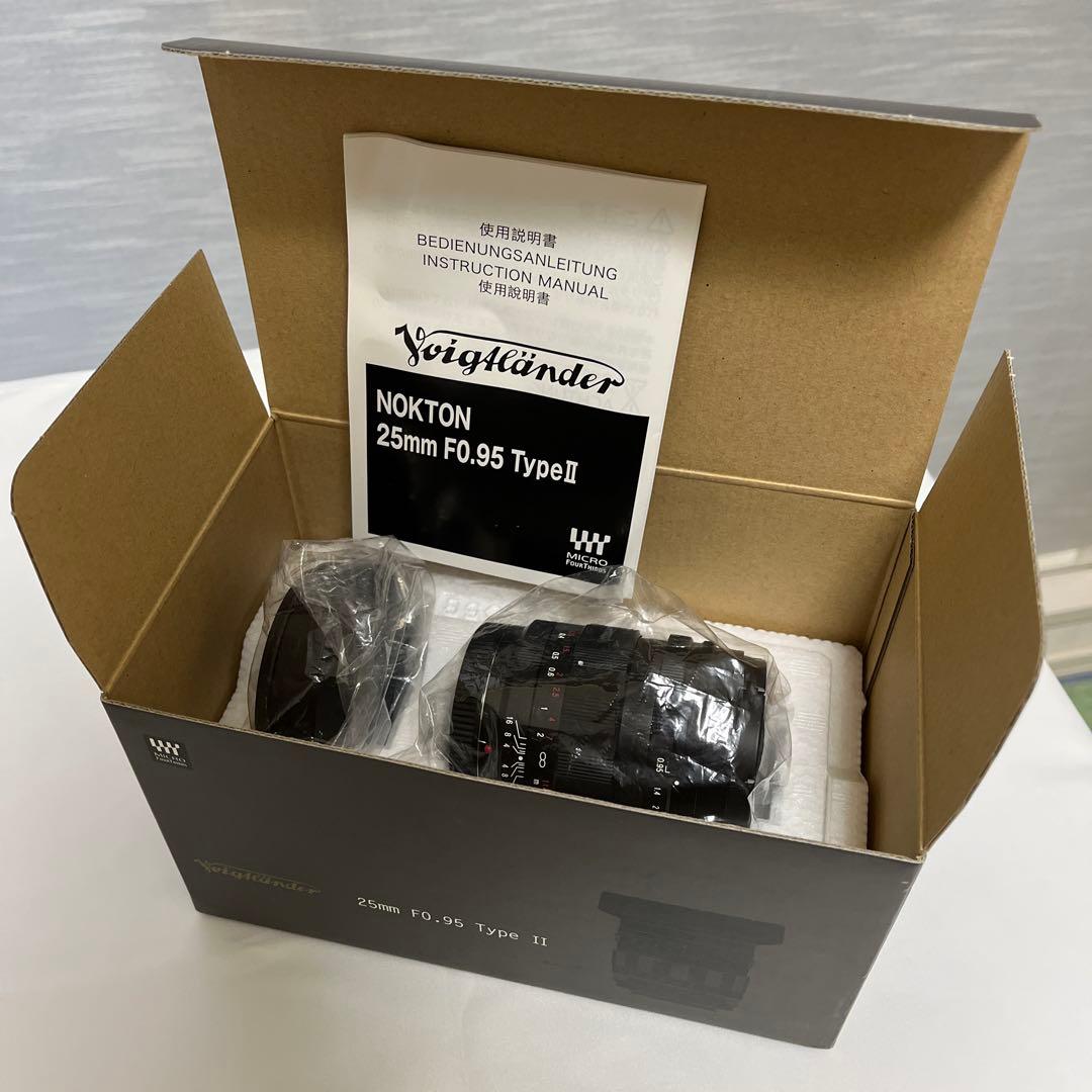 レンズ(単焦点) Voigtlander NOKTON 25mm F0.95 TypeII