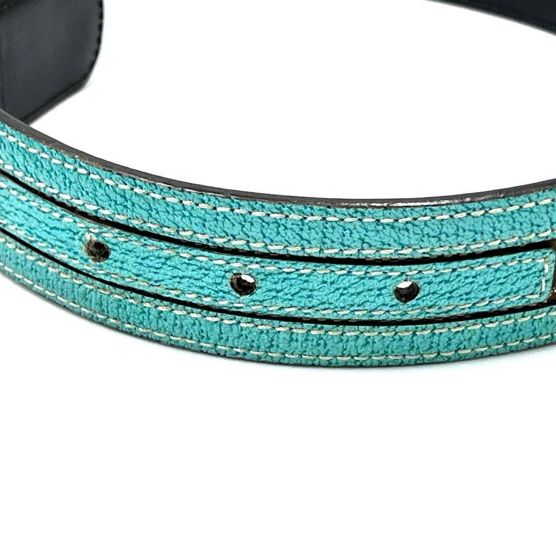 【美品】 グッチ ベルト GGキャンバス インターロッキング レディース