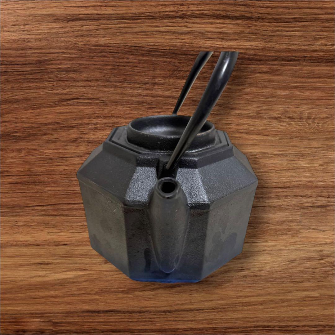 OIGEN 鉄瓶八角 0.8L 箱付き 南部鉄器 盛栄堂