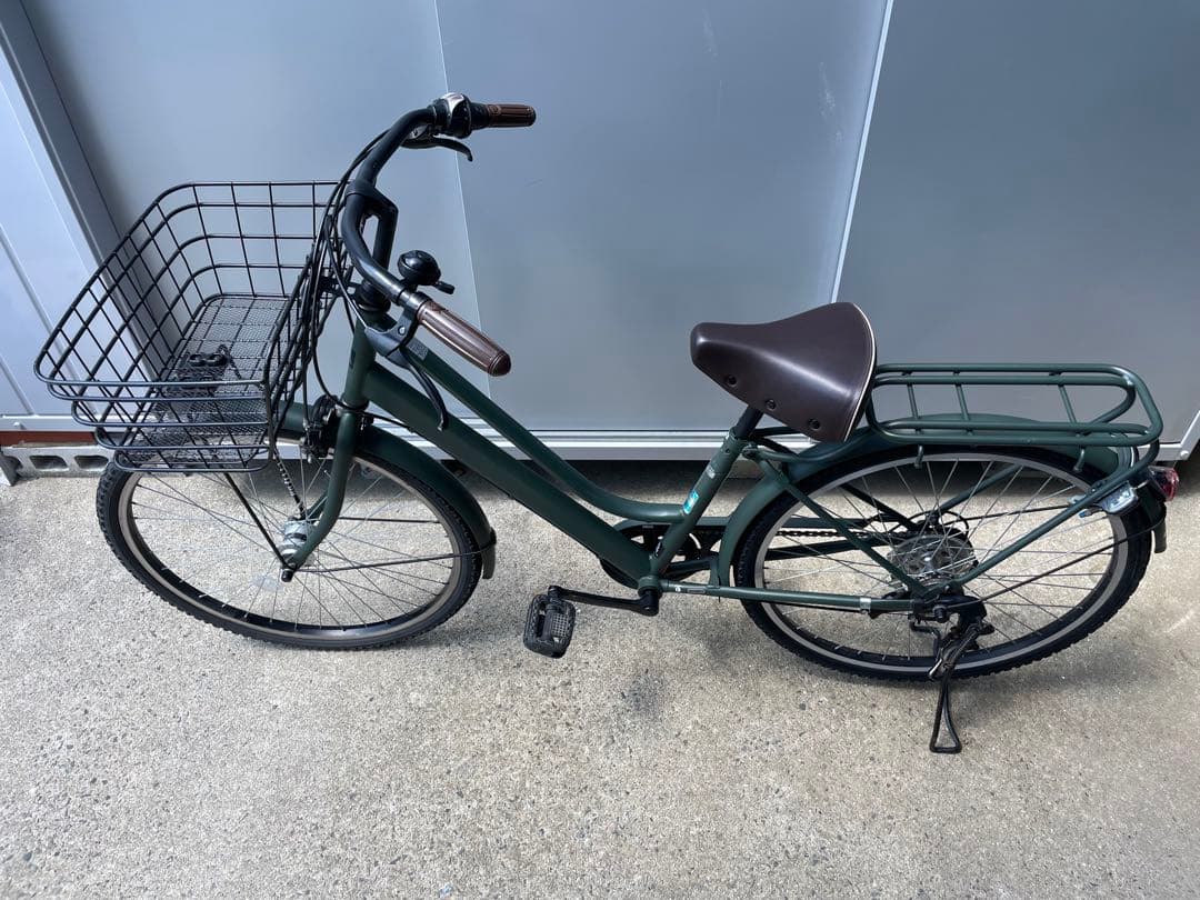 サイクルベースあさひ　 シティサイクル 前面バスケット付き