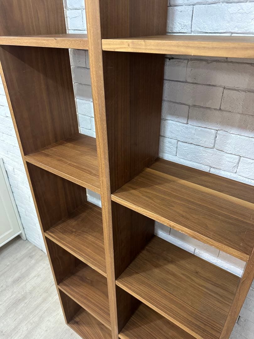 【東京都内23区配送無料】　無印　定価5万　スタッキング　シェルフ　2個セット