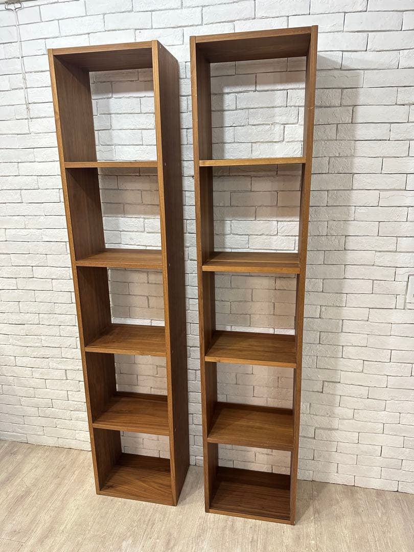 【東京都内23区配送無料】　無印　定価5万　スタッキング　シェルフ　2個セット