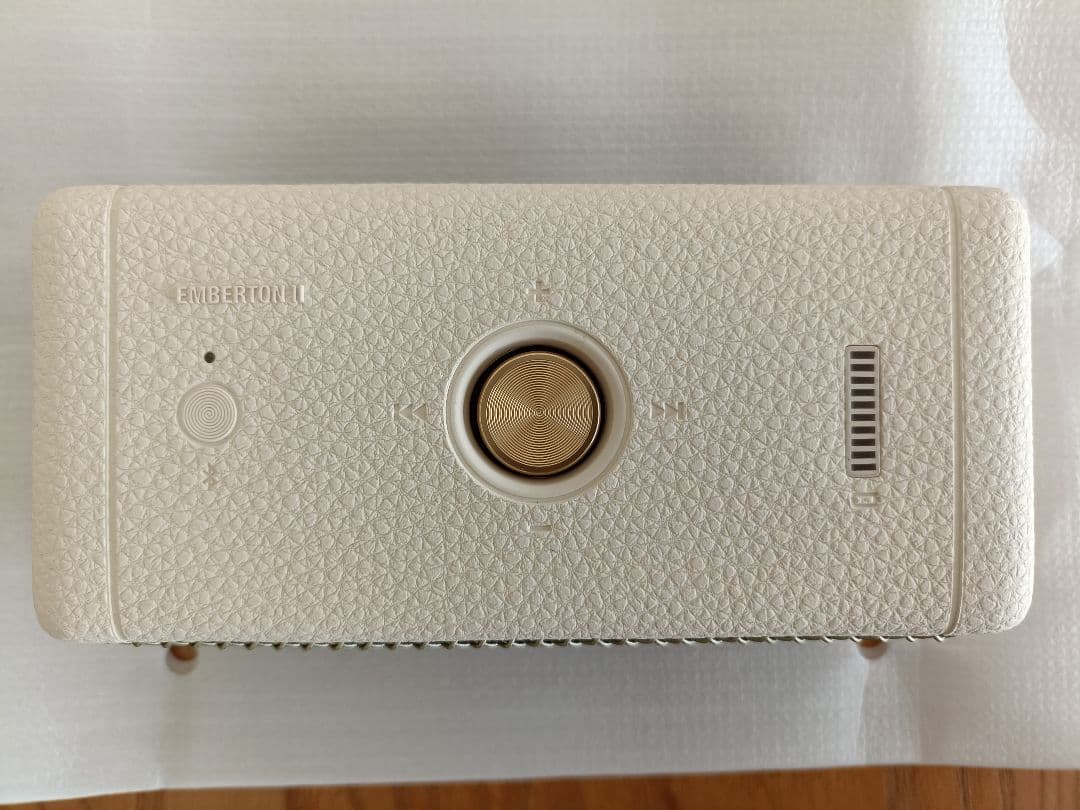Marshall Emberton II クリーム Bluetoothスピーカー