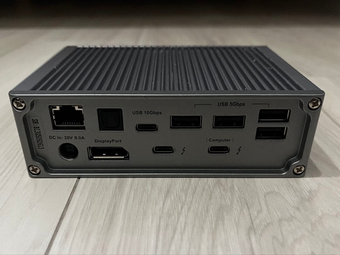 【備品完備】CalDigit TS3 Plus スペースグレイ