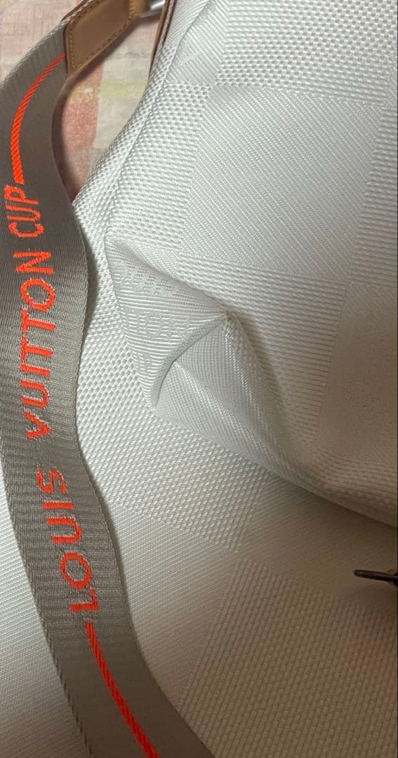 Louis Vuitton ダミエジェアン ボランティア 巾着型ショルダバッグ