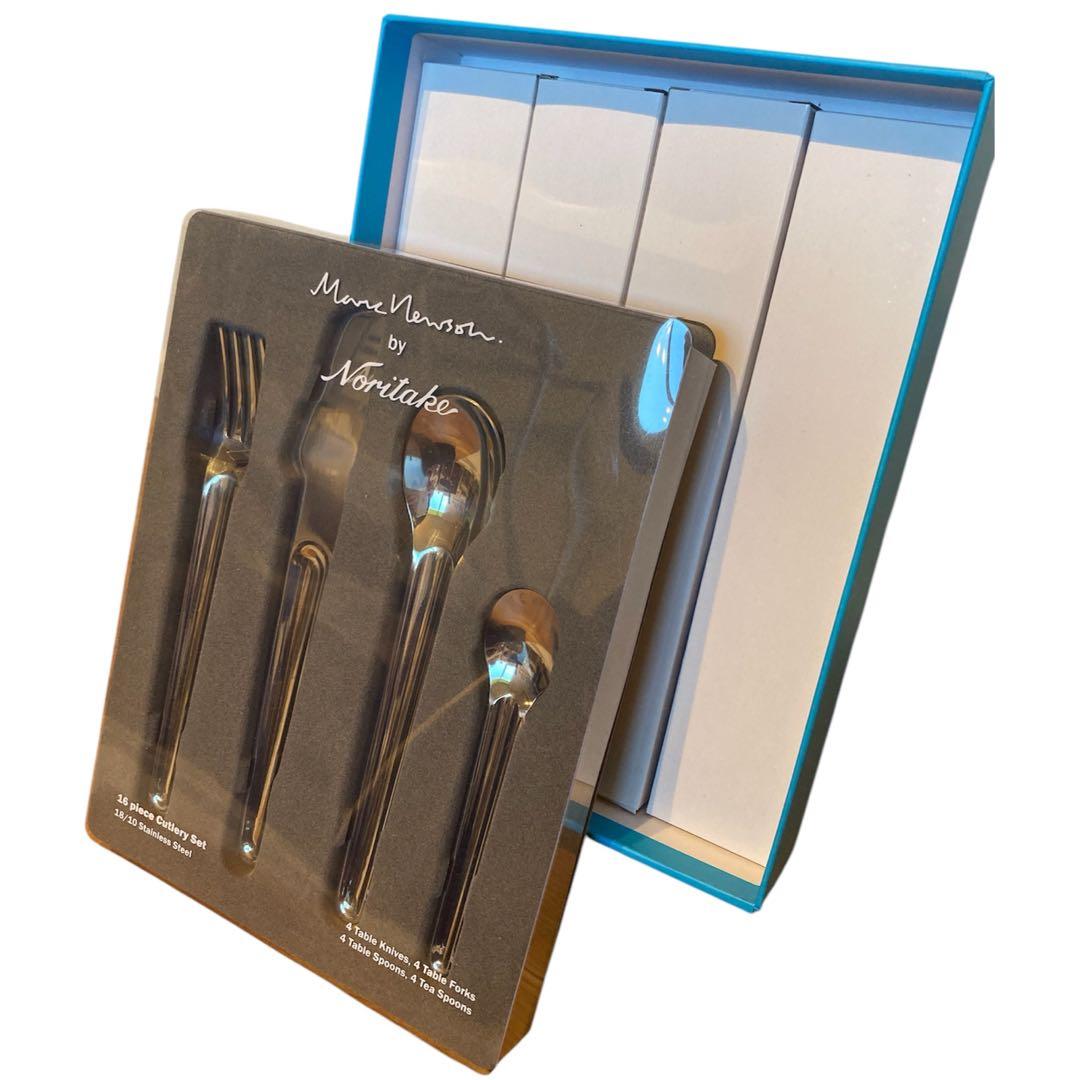 【超希少】マークニューソン ノリタケ カトラリーセット 4人用 食洗器対応!!