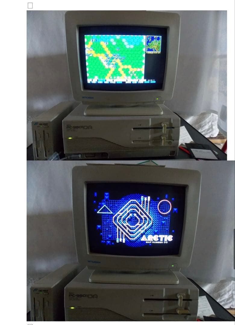 PC9801DA2 フルセット　動作確認済み