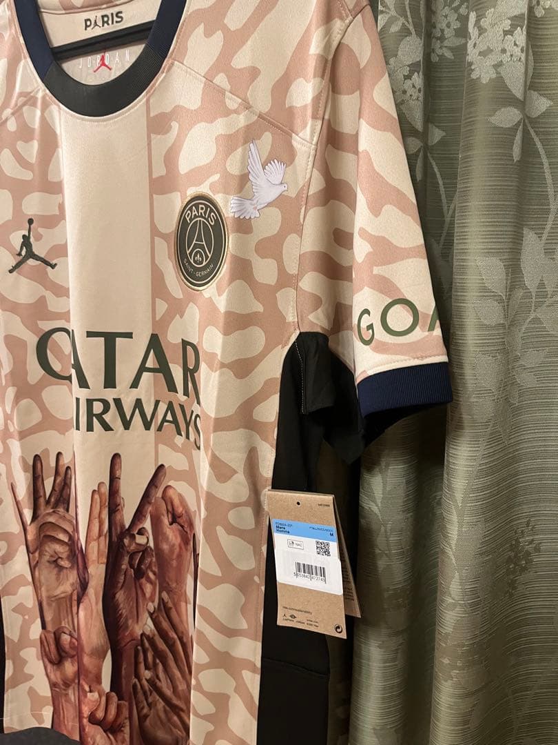 【激レア】PSG ジョーダン x 3.Paradis 昇華ジャージ – 限定版