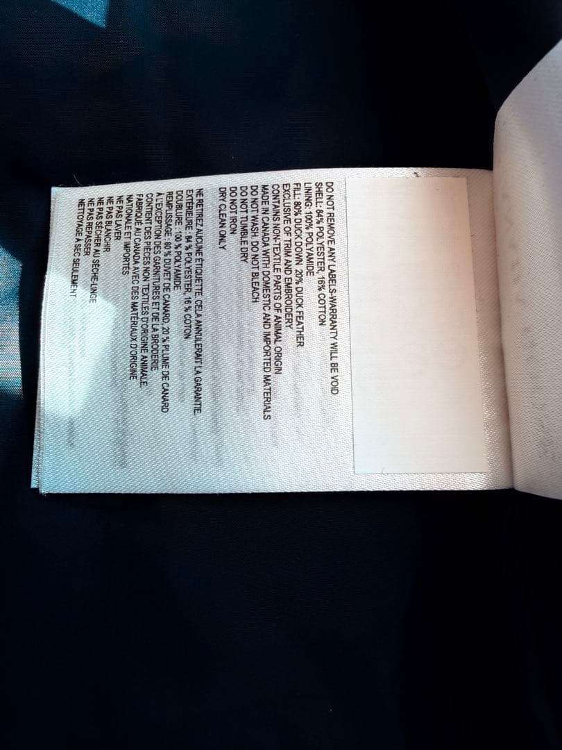 最終値下げ！新品未使用！カナダグース ギャルソンベスト ブラックレーベル希少XL