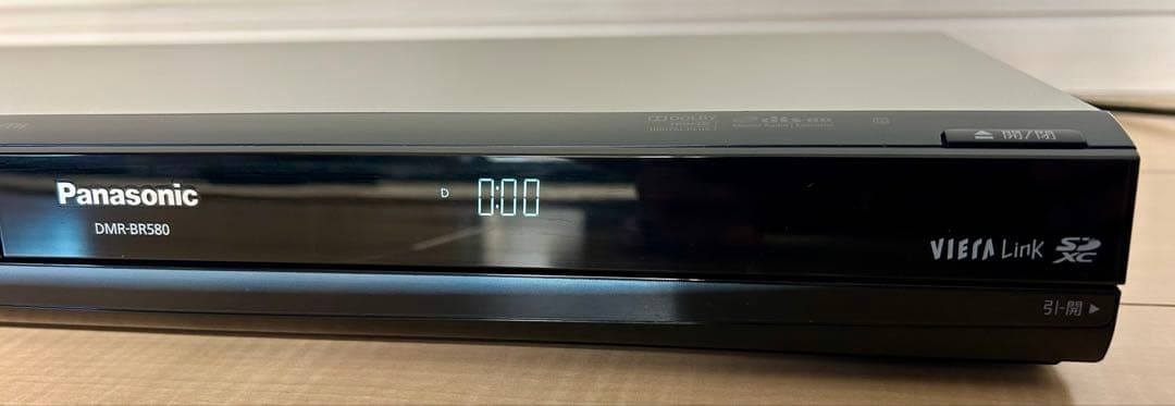 【美品】パナソニック Blu-rayレコーダー DMR-BR580ブルーレイ