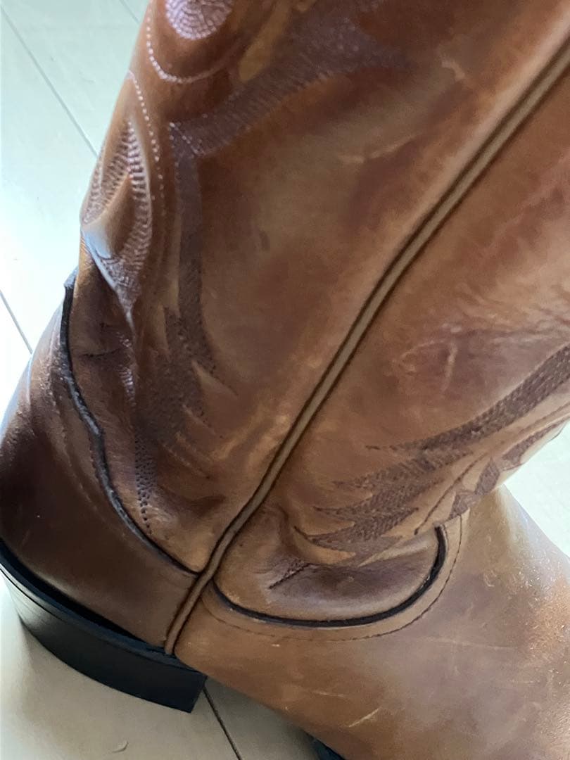 N*o様 Tony Lama ブラウンウエスタンブーツ　25cmくらい