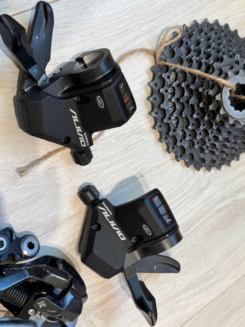 コンポーネントセット alivio deore ミックス 最終値下げ