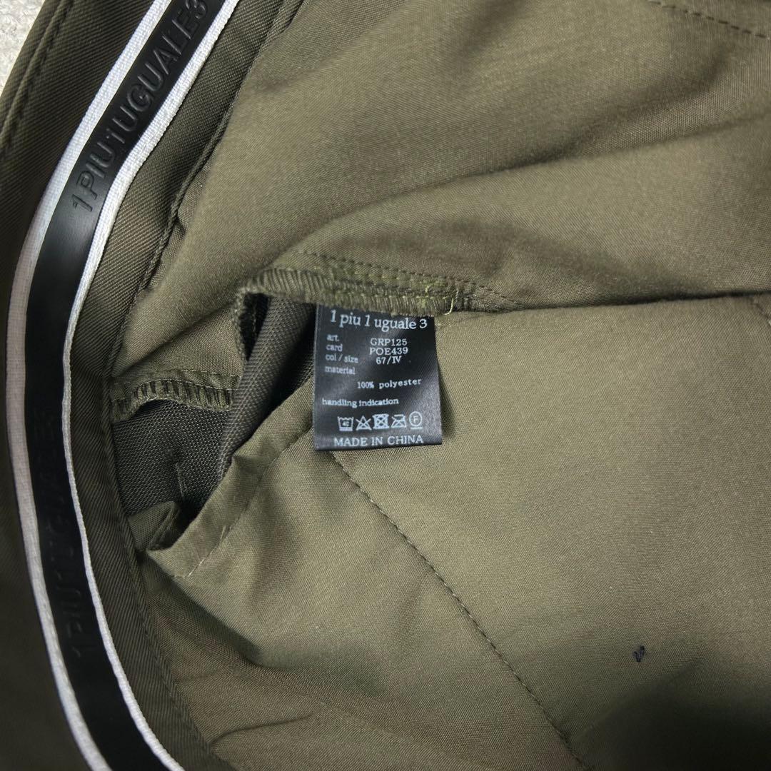 1PIU1UGUALE3 GOLF☆crease pants クリースパンツ M