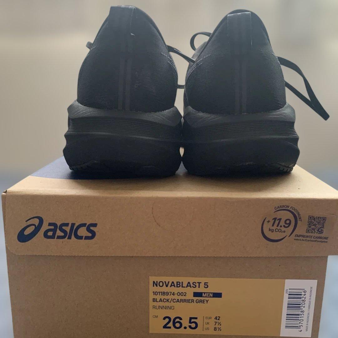 ノヴァブラスト5 26.5cm NOVABLAST 5 オールブラック