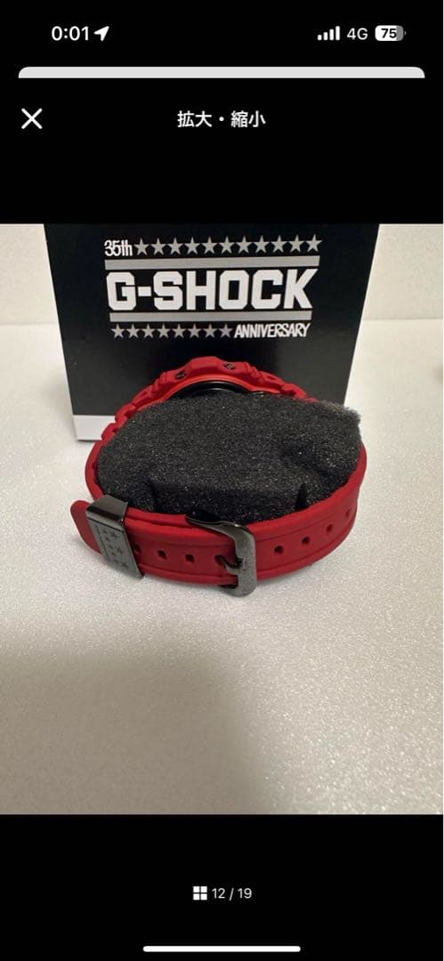 CASIO　G-SHOCK 35th DW-5735C-4JR レッド　マット