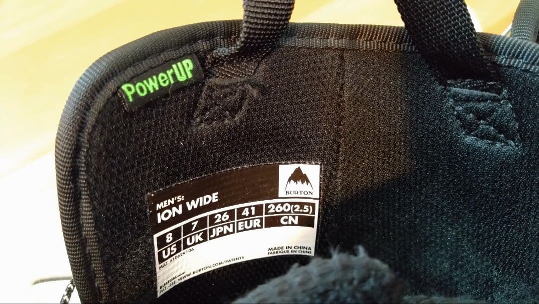 スノーボード burton ion wide