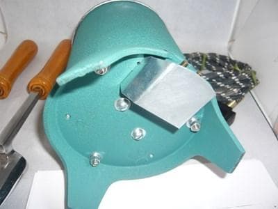 美品　ハタミシン 和裁電化鏝　和裁こて 和裁コテ　鏝２本付　③