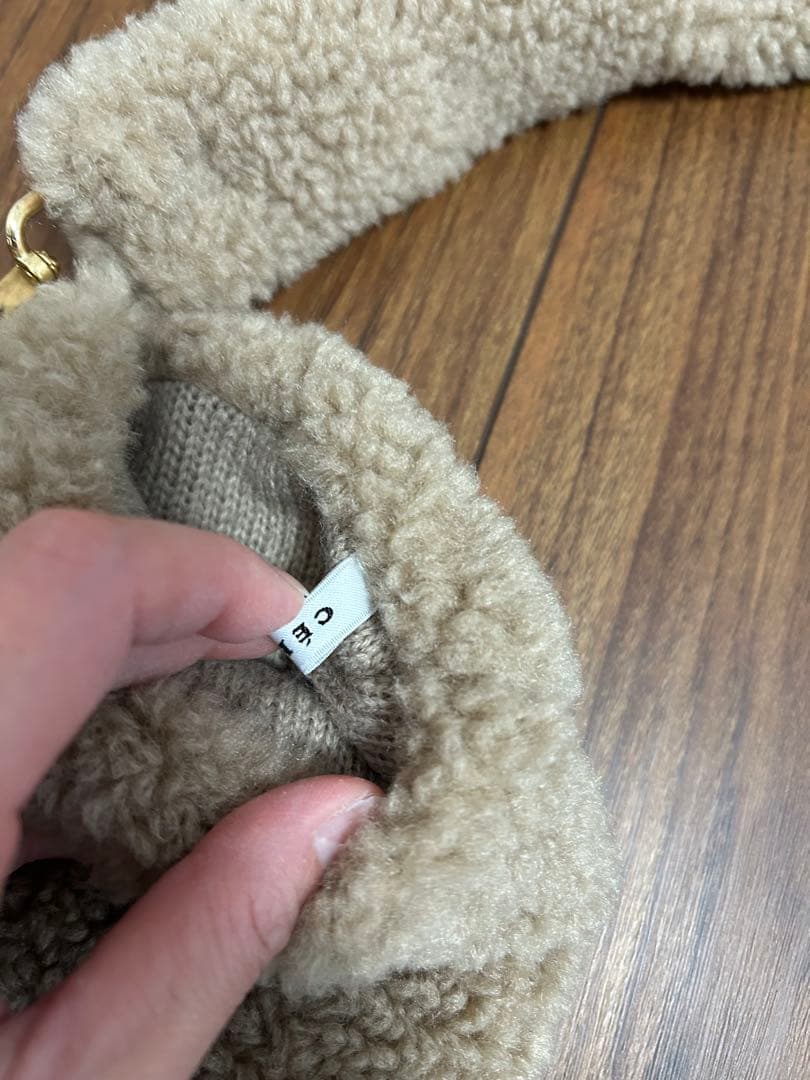 1/6までお値下げ　CELERI ドゥーズィエムクラス　　フリースミトン