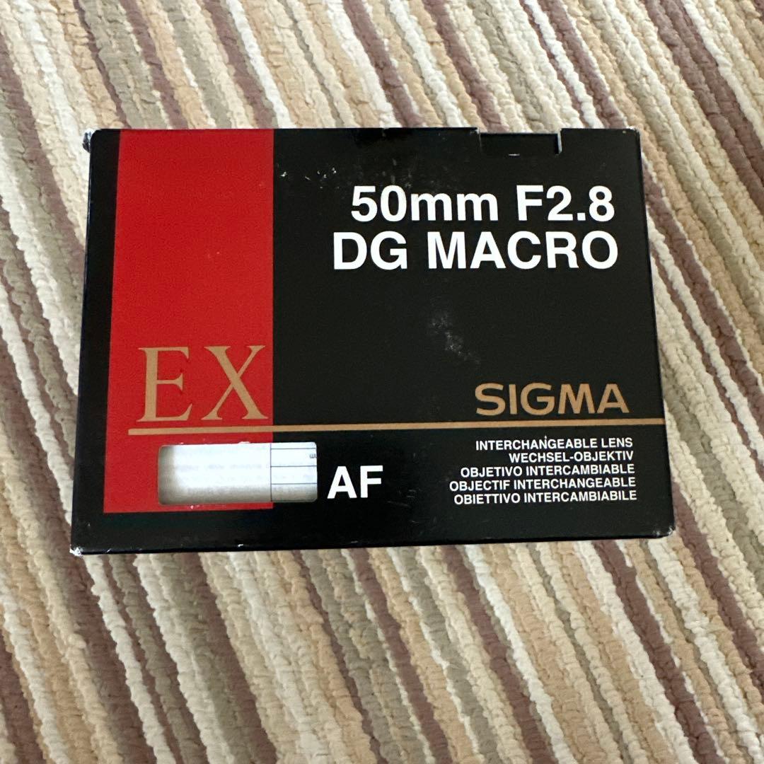 SIGMA DG MACRO 50mmf2.8 canon 新品未開封品