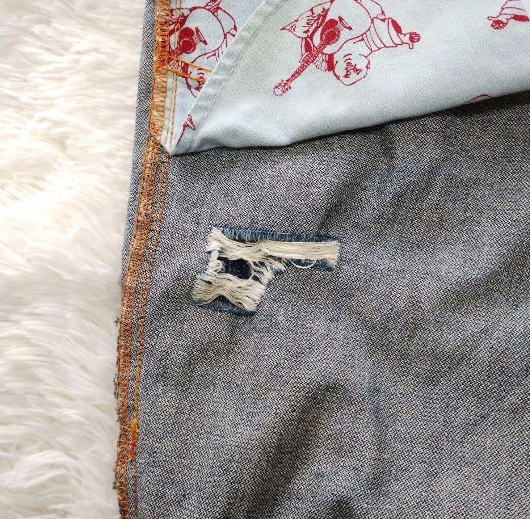 TRUE RELIGION RAINBOW JOEY フレアデニム