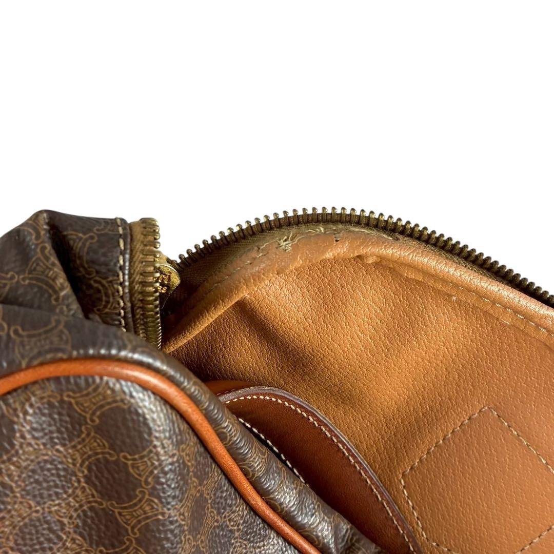 希少★セリーヌ マカダム 2way ショルダーバッグ ハンドバッグ トリオンフ