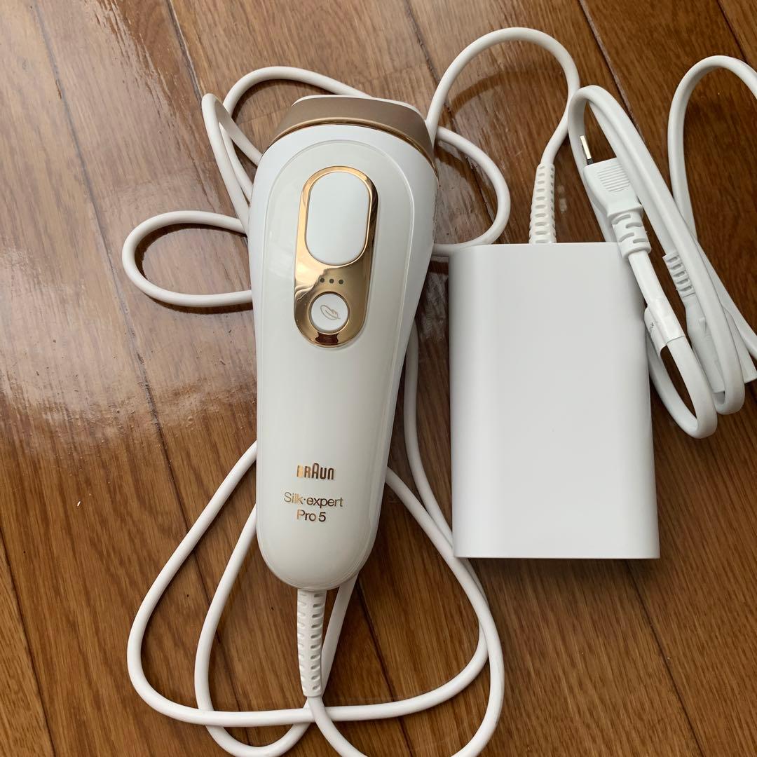 レディース　メンズ　脱毛器ブラウン　シルクエキスパートpro5