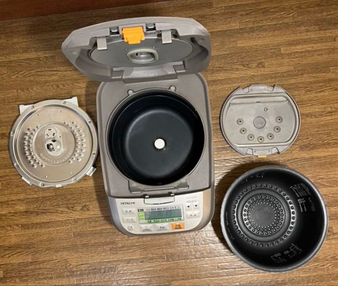 HITACHI 圧力&スチーム ふっくら御膳 IHジャー炊飯器 5.5合炊き