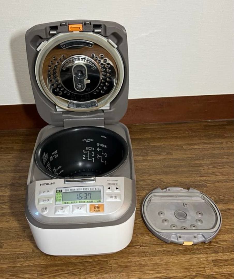 HITACHI 圧力&スチーム ふっくら御膳 IHジャー炊飯器 5.5合炊き