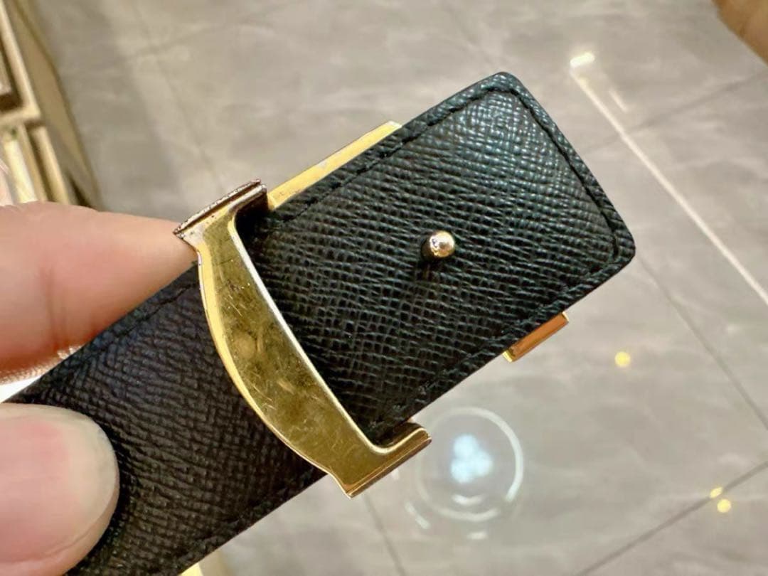 ルイヴィトン モノグラム イニシャル LVロゴ リバーシブル 85サイズ