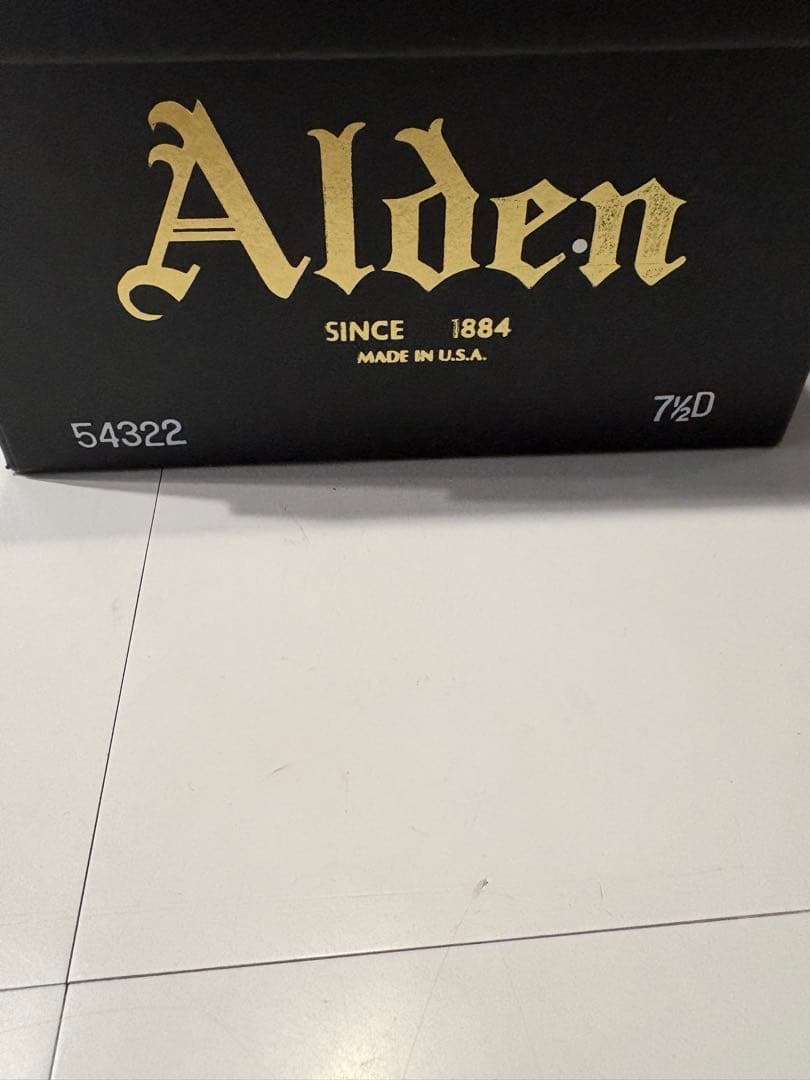 インターナショナルギャラリービームス 別注ALDEN / コードバン Vチップ