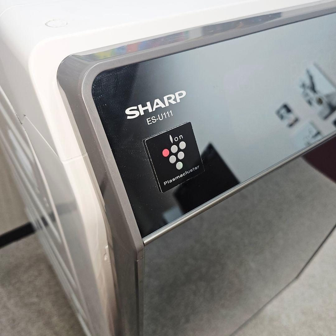 15 SHARP ドラム式洗濯機 本体 ホワイト/グレー 東京23区全域送料無料