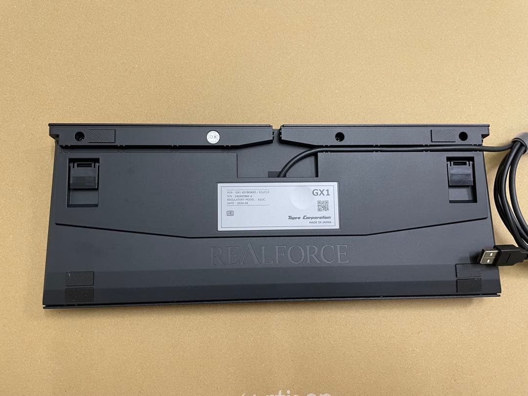 REALFORCE GX1 30g ラピッドトリガー　キーボード