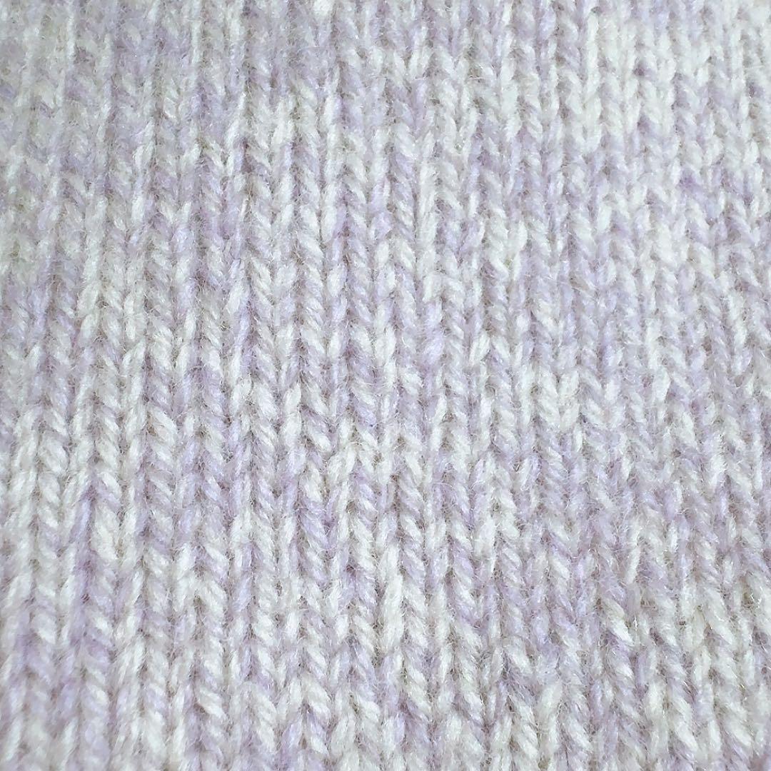 ま*ん様 FILIPPO DE LAURENTIIS✨ラベンダー　クルーネック