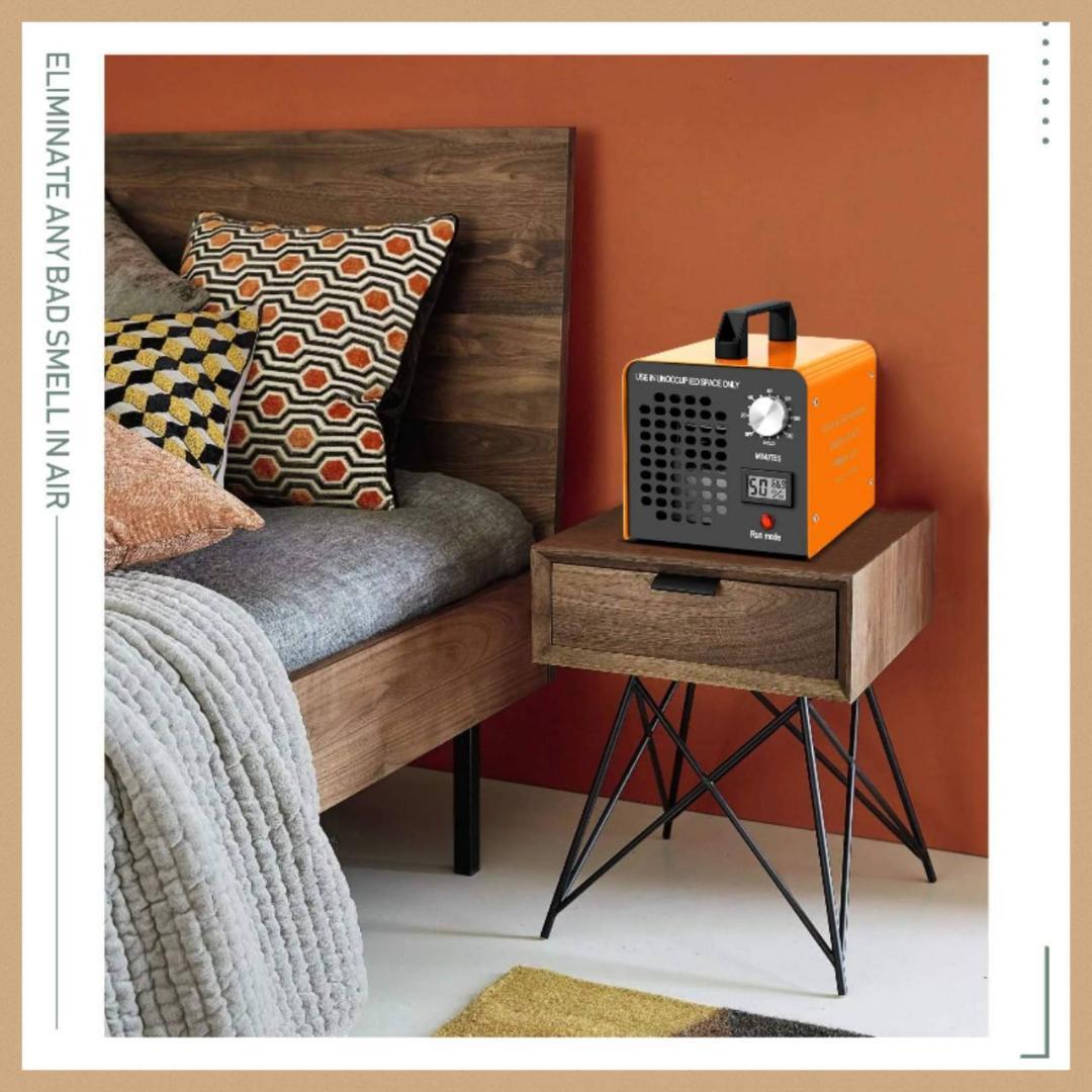 オゾン発生による効果的な消臭の家庭用空気清浄機