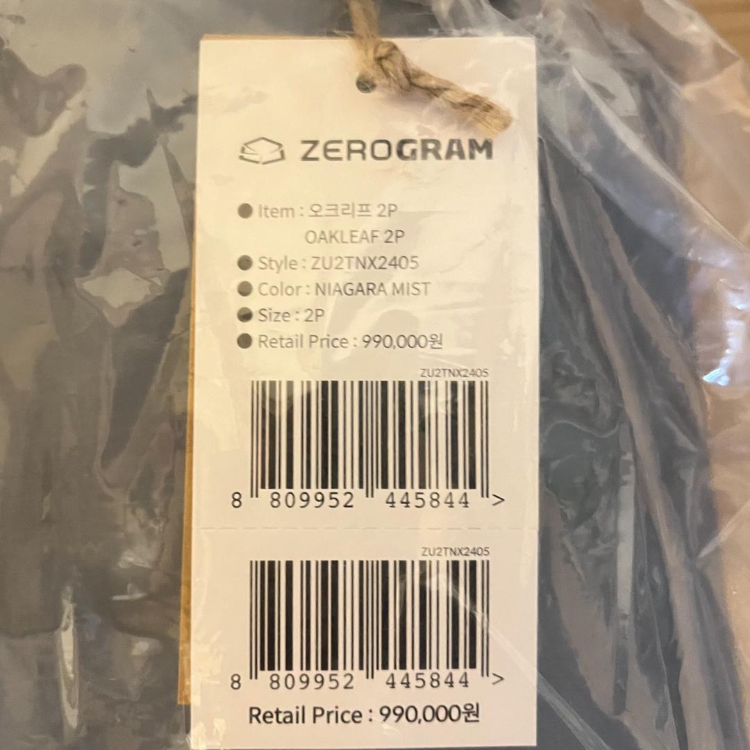 新品 未開封 ZEROGRAM ゼログラム OAKLEAF2P V2 フルセット