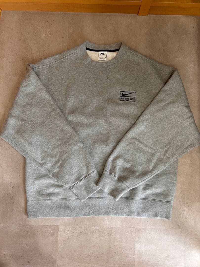 ロ*員様 NIKE×Stussy グレー スウェットMサイズ