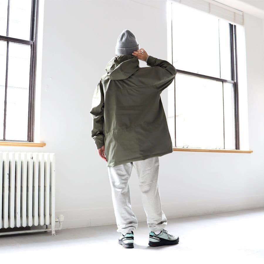 ノースフェイスパープルレーベル撥水 リップストップ マウンテン ウインドコート