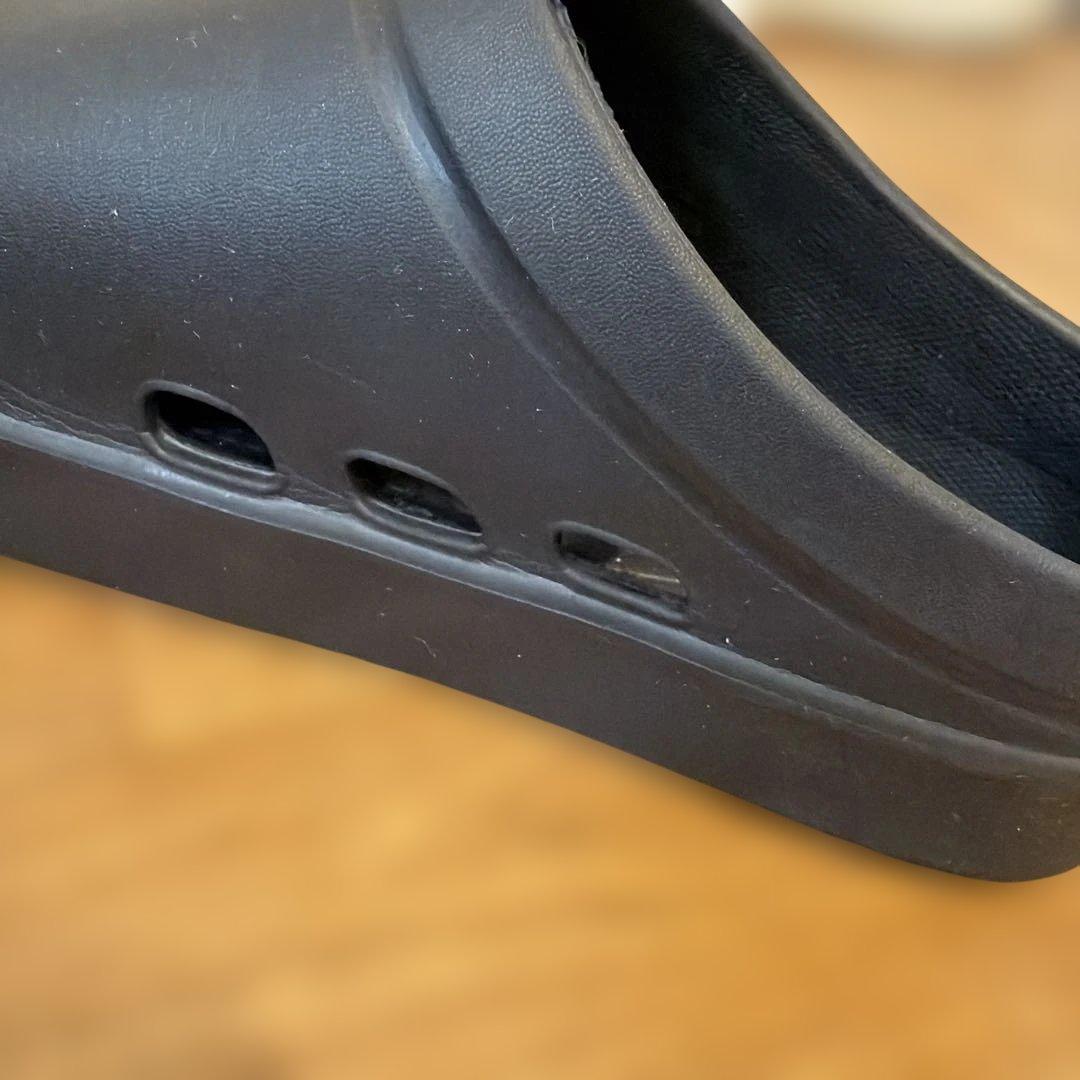 ラクバキ　ブラック　サボサンダル Sサイズ　レディース　〜 23.0㎝